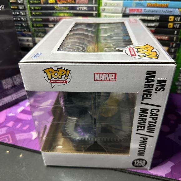 Ms Marvel Captain Marvel Photon Funko Pop 3 pack           Pop #1258 - Picture 2 of 7
